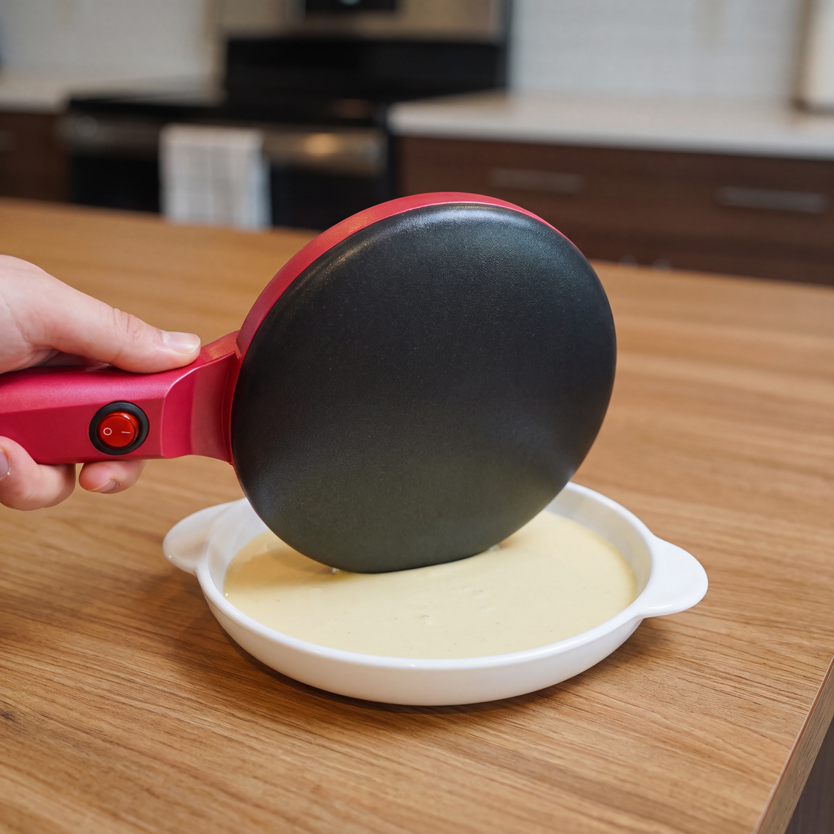 Flipoval Crepe Maker