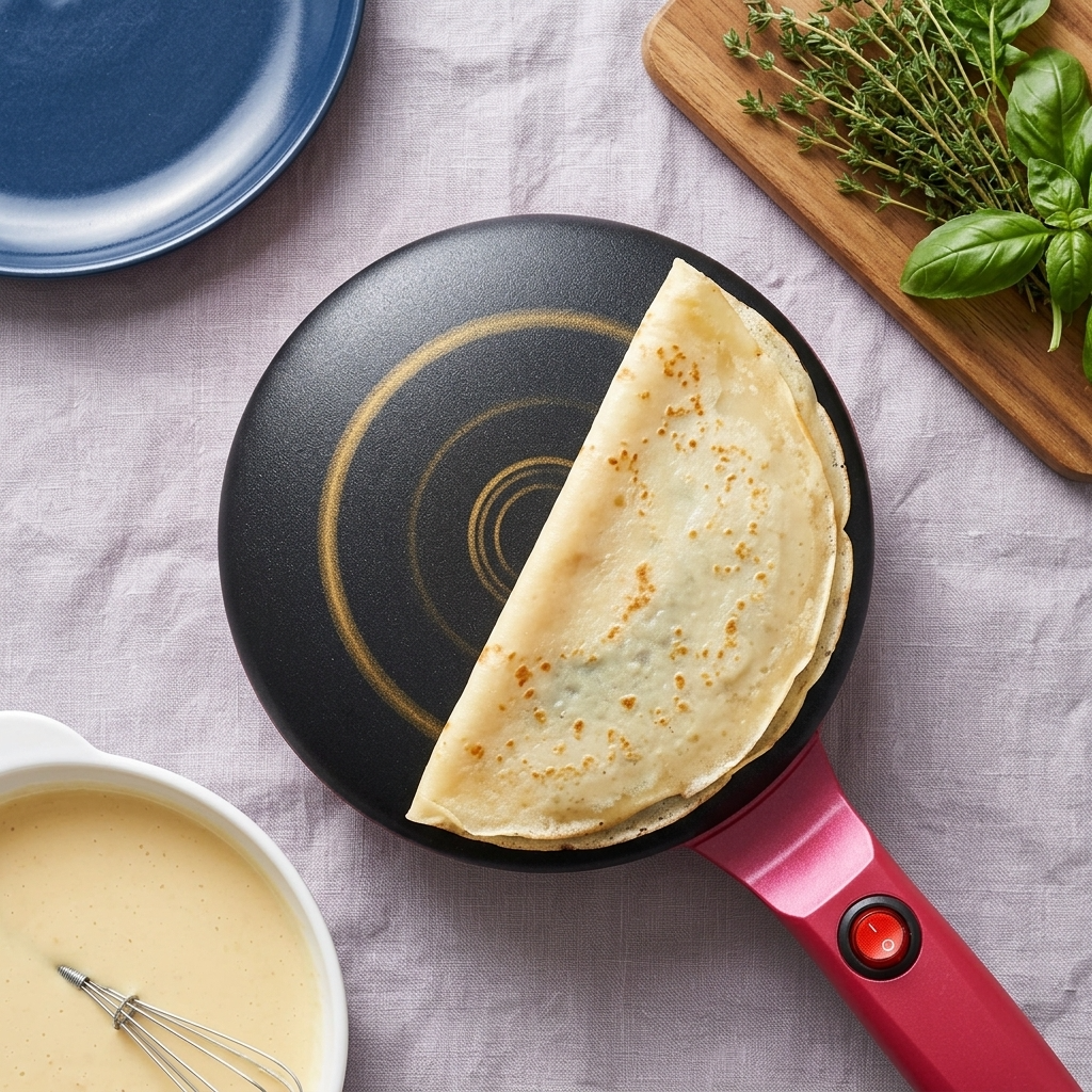 Flipoval Crepe Maker