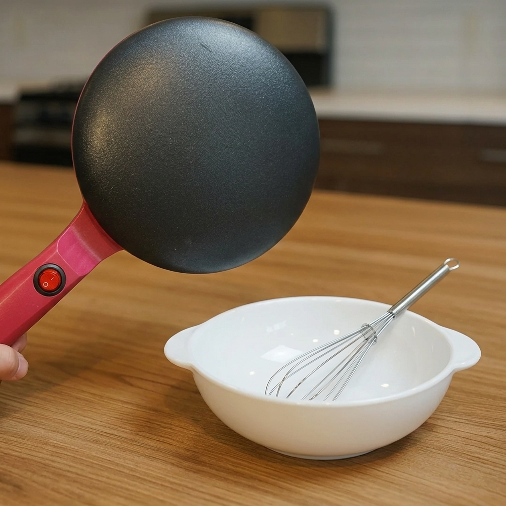Flipoval Crepe Maker